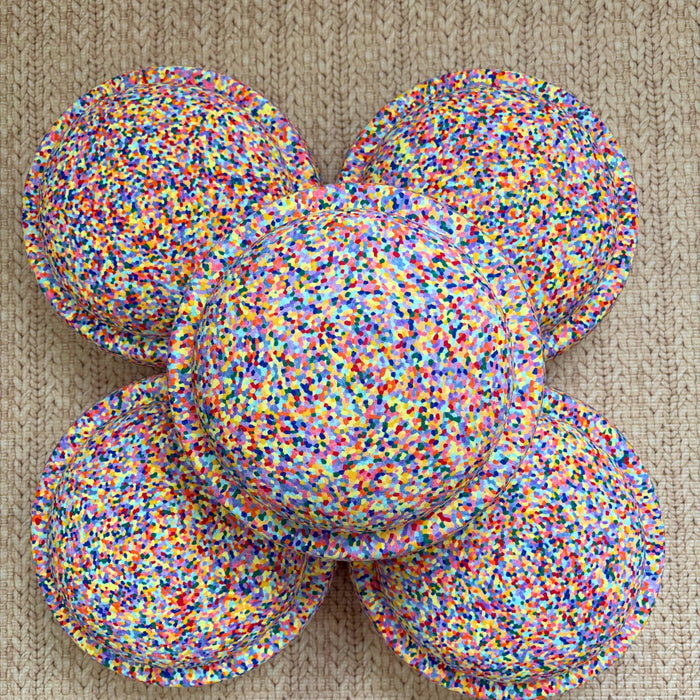 Stapelstein Balance Stepping Stones - Original Single Super Confetti - Oskar's Wooden Ark, Australia