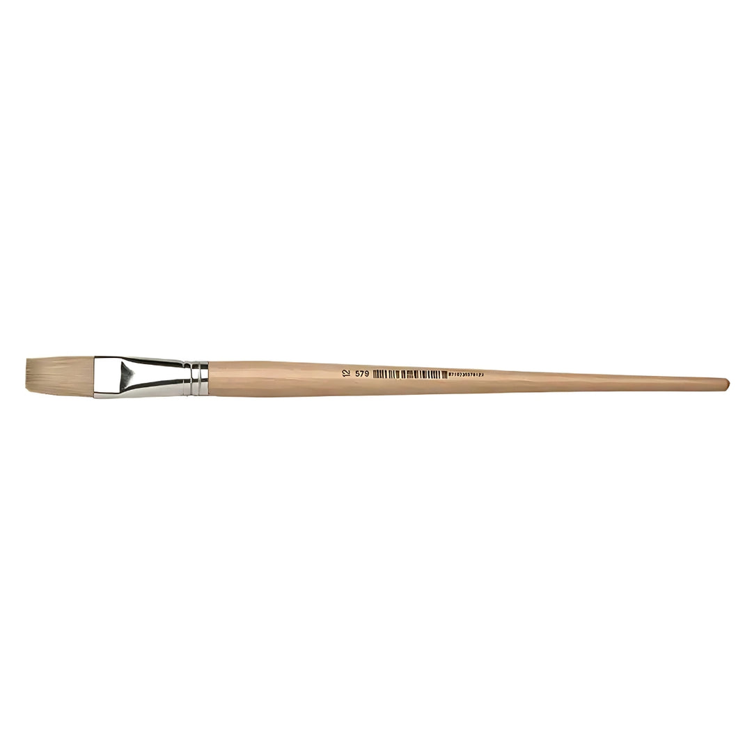 Paint Brush Natural Boar Bristle - Flat from Australia