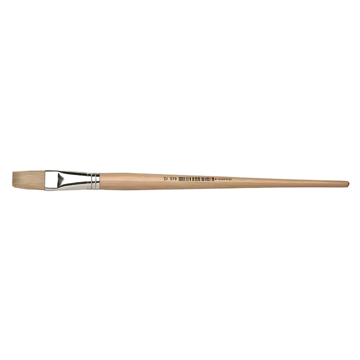 Paint Brush Natural Boar Bristle - Flat from Australia