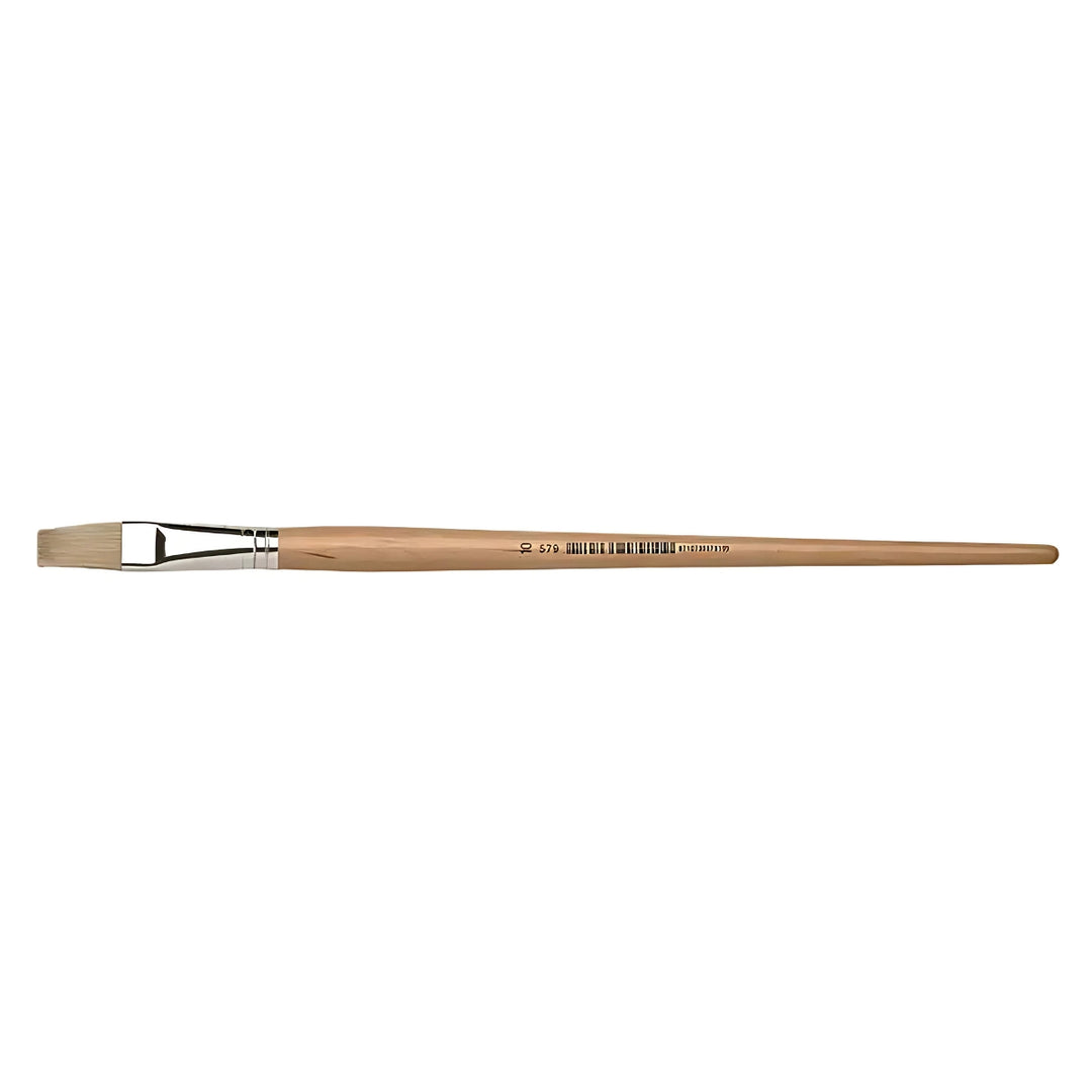Paint Brush Natural Boar Bristle - Flat from Australia