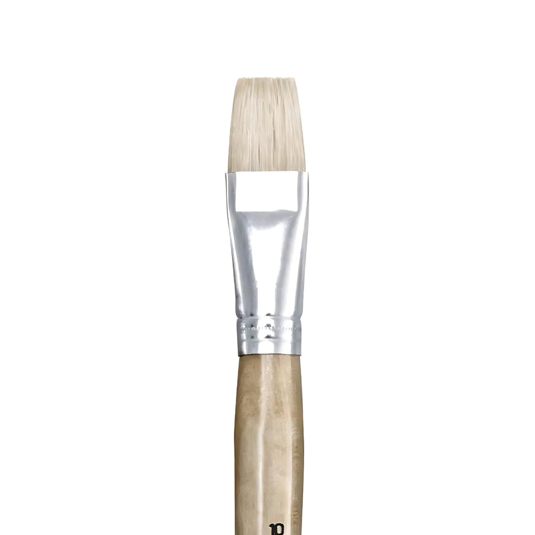 Paint Brush Natural Boar Bristle - Flat from Australia