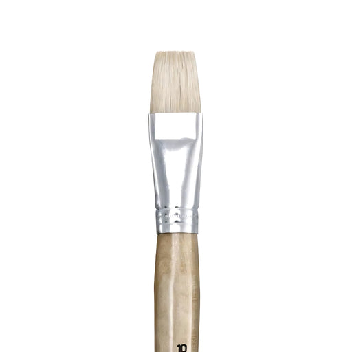 Paint Brush Natural Boar Bristle - Flat from Australia