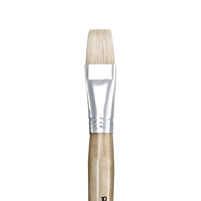 Paint Brush Natural Boar Bristle - Flat from Australia