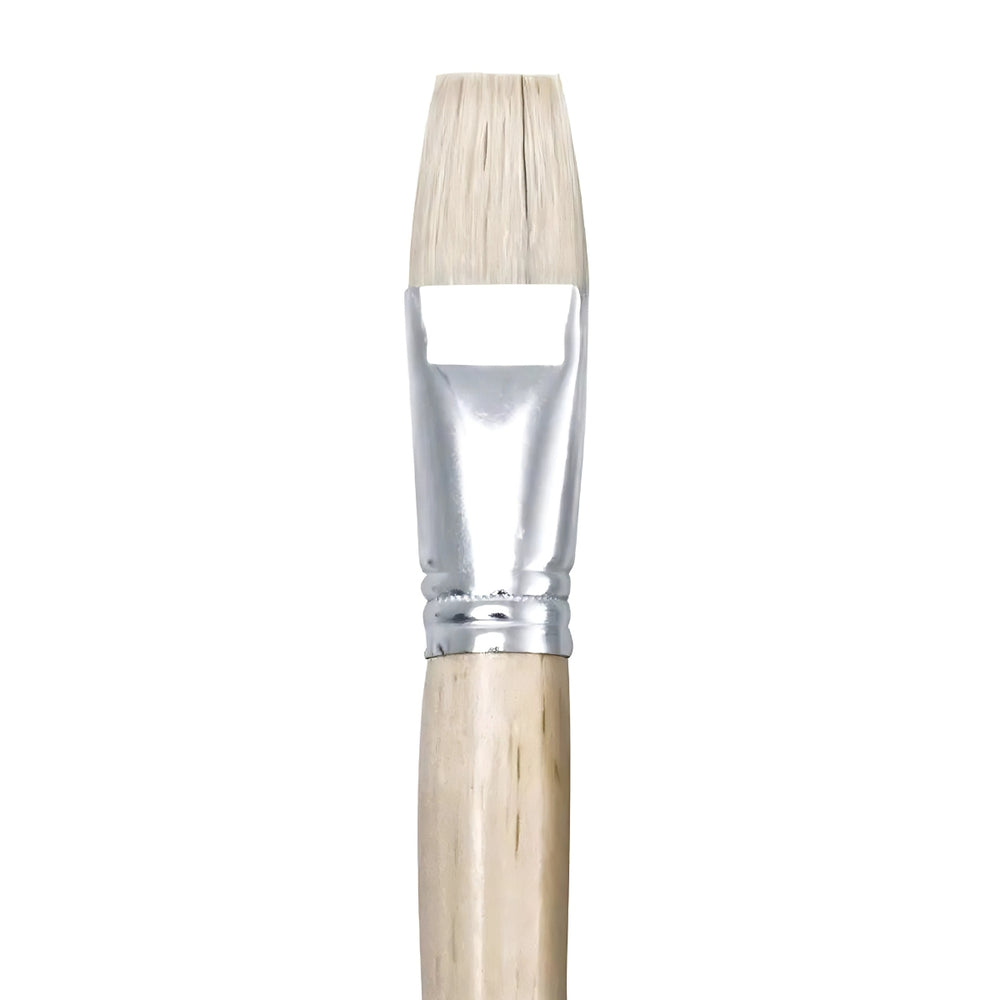 Paint Brush Natural Boar Bristle - Flat from Australia
