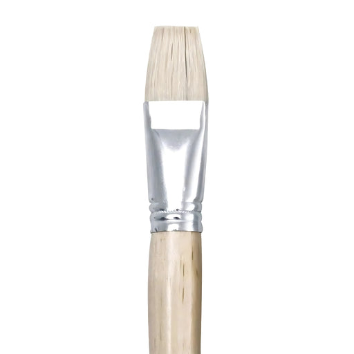Paint Brush Natural Boar Bristle - Flat from Australia