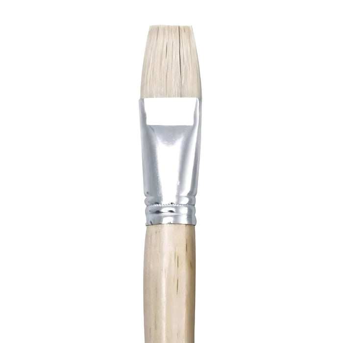 Paint Brush Natural Boar Bristle - Flat from Australia