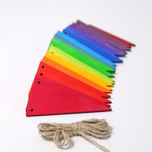 GR-70245 Grimm's Pennant Banner Rainbow