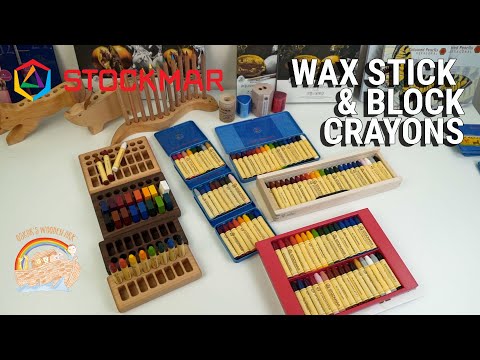 STOCKMAR Wax Crayons from Oskar's Wooden Ark in Australia