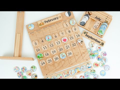 From Jennifer Perpetual Montessori Home Calendar