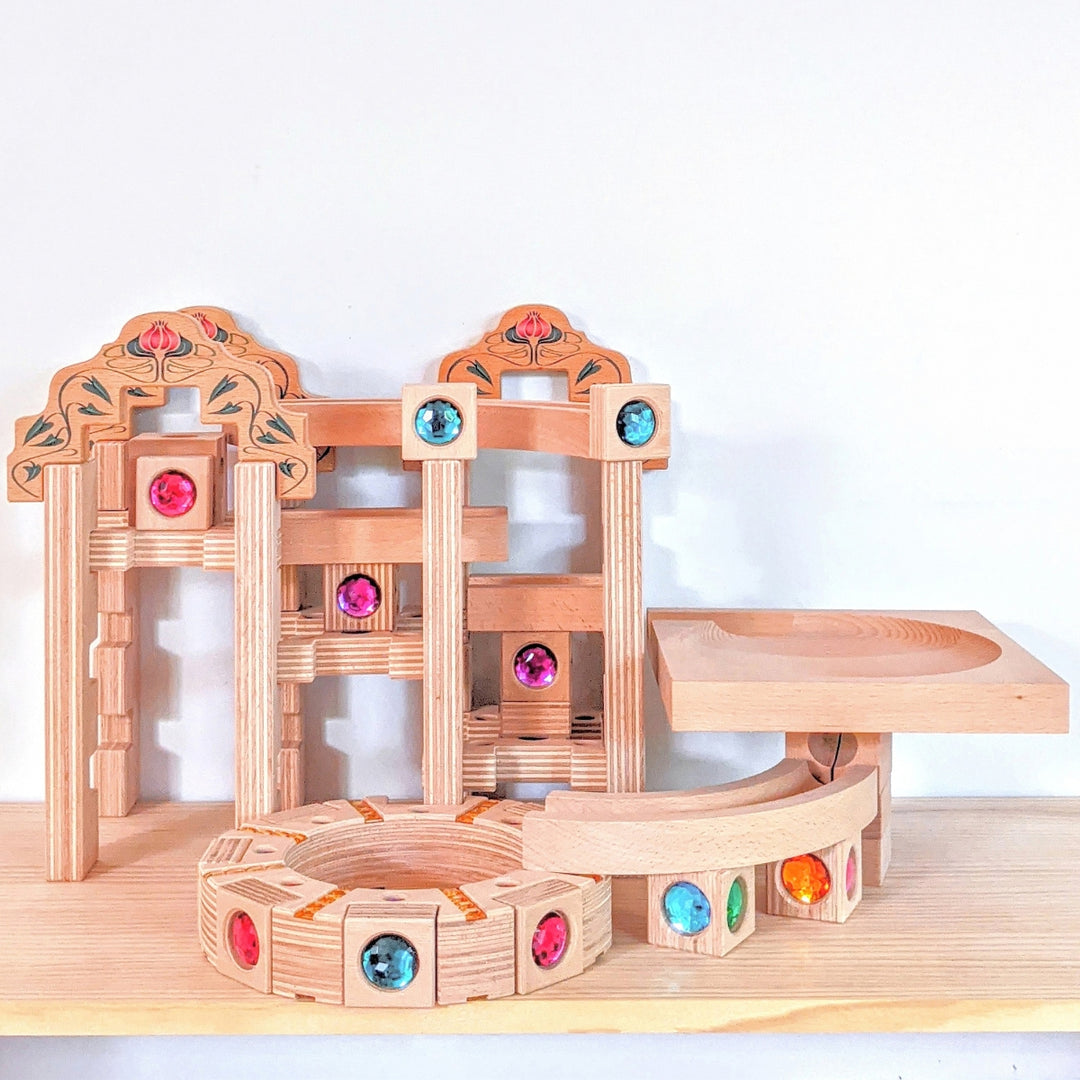 Regenbogenland Premium Interlocking Acrylic & Wooden Construction Set - Australia