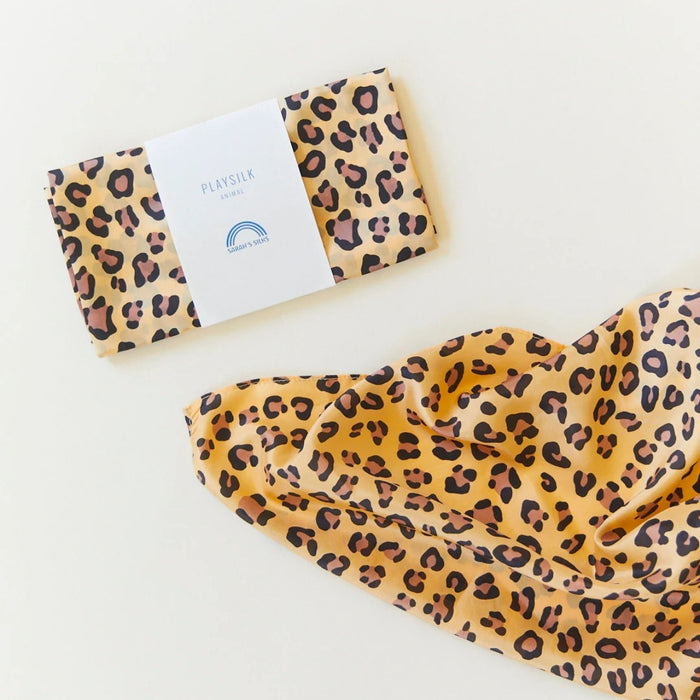 Sarah's Silks Animal Dress Ups Playsilk - Cheetah