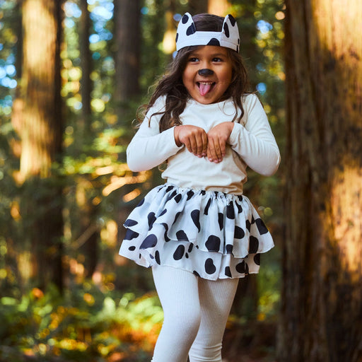 SS-DalmationCostume-BUN Sarah's Silks Animal Dress Ups Dalmatian Costume