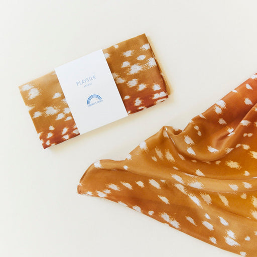 SS-5021017 Sarah's Silks Animal Dress Ups Playsilk - Fawn