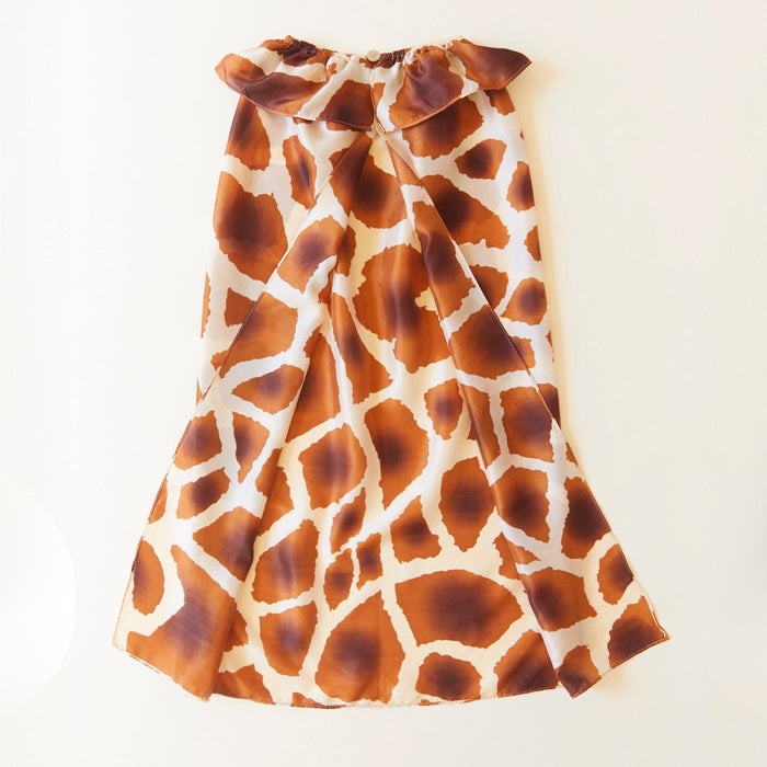3022012 Sarah's Silks Animal Dress Ups Cape - Giraffe