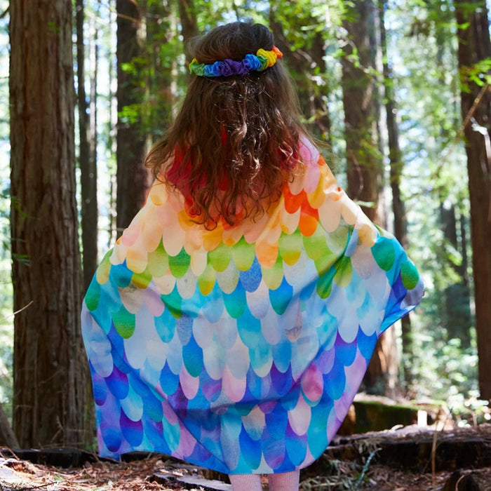 Sarah's Silks Animal Dress Ups Playsilk - Unicorn Rainbow