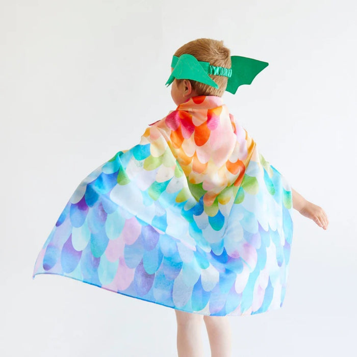 Sarah's Silks Animal Dress Ups Playsilk - Unicorn Rainbow