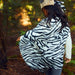 SS-5021014 Sarah's Silks Animal Dress Ups Zebra Playsilk