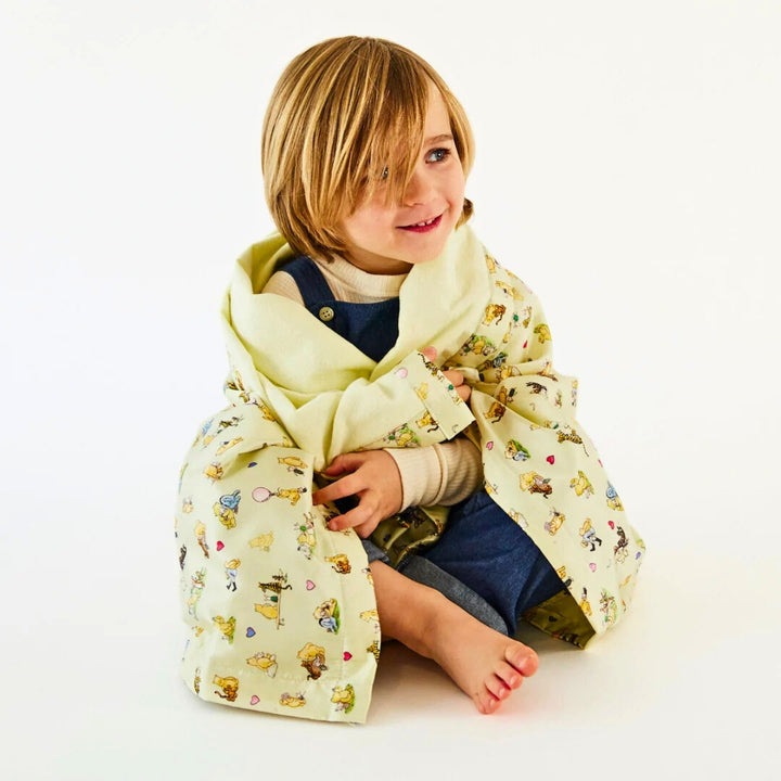 Sarah's Silks Baby Blanket - Winnie the Pooh, Australia