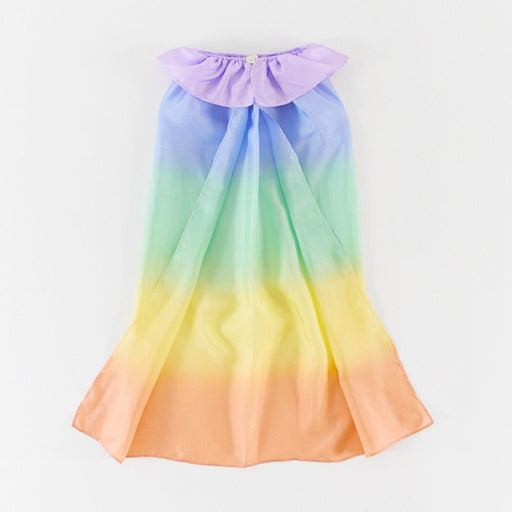 Sarah's Silks Cape - Soft Rainbow