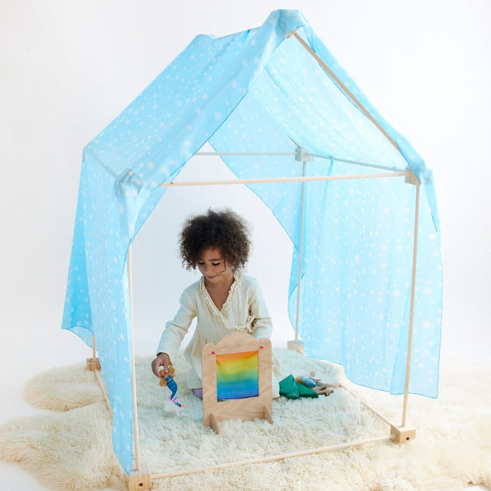 Sarah's Silks Double Playsilk - Snowflake