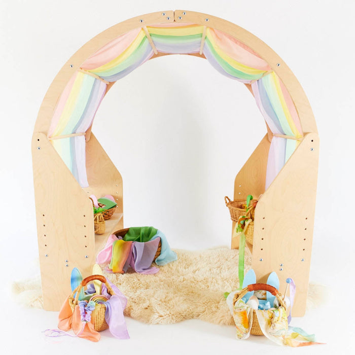Sarah's Silks Double Playsilk - Soft Rainbow