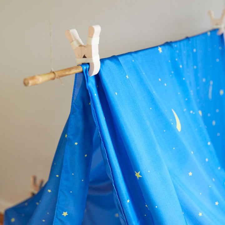 SS-3805RET Sarah's Silks Double Playsilk Starry Night