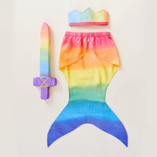 Sarah's Silks Dress Ups Set - Mermaid Rainbow Small