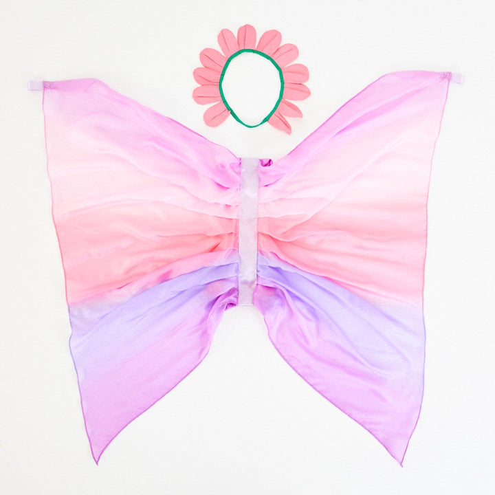 Sarah's Silks Dress Ups Set - Pink Petal Fairy