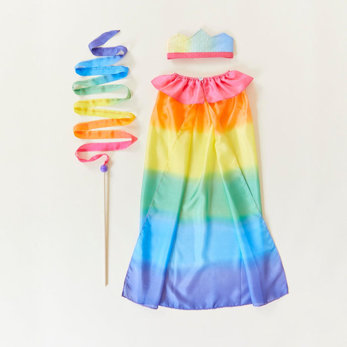 Sarah's Silks Dress Ups Set - Rainbow King/Queen
