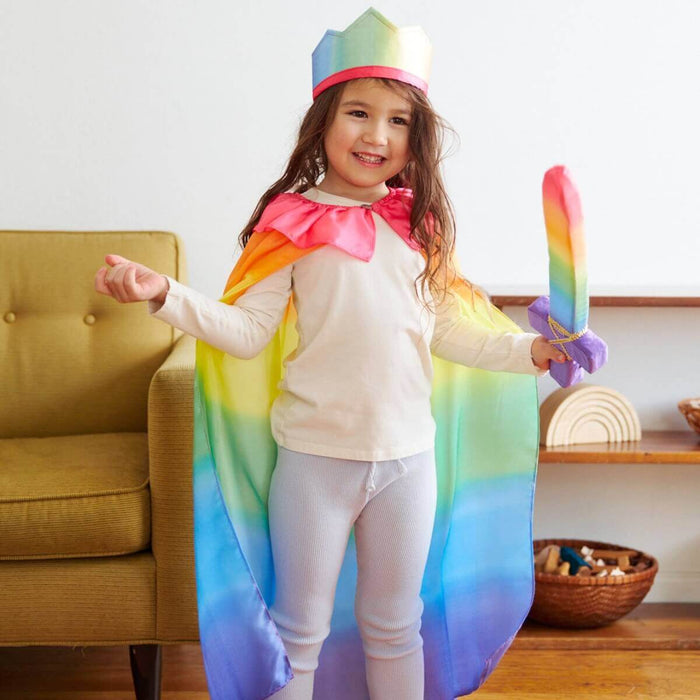 Sarah's Silks Dress Ups Set - Rainbow Knight