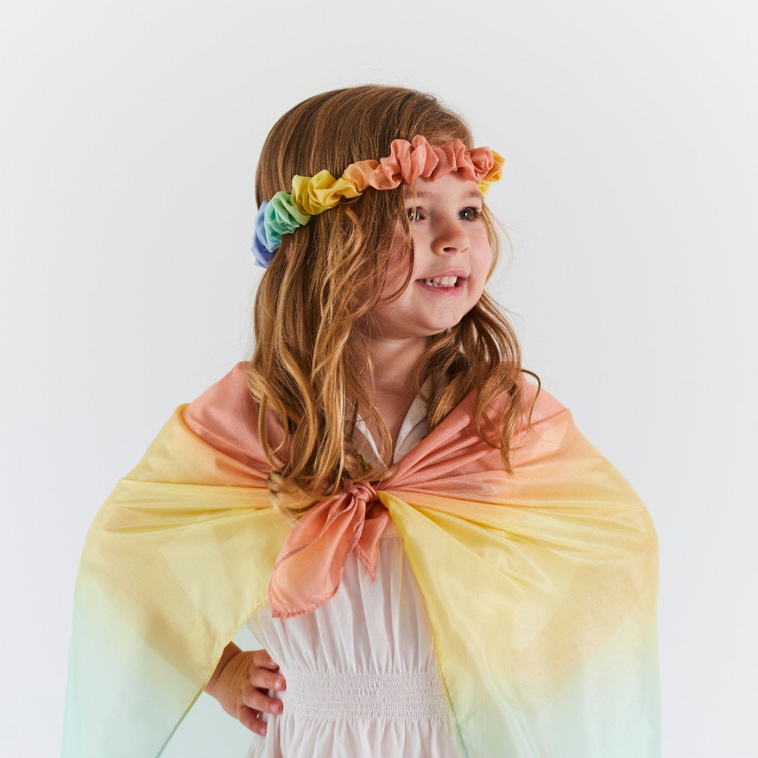 Sarah's Silks Garland - Soft Rainbow