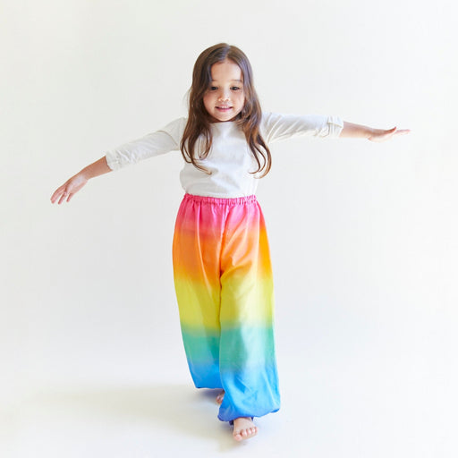 SS-312309 Sarah's Silks Genie Pants - Rainbow