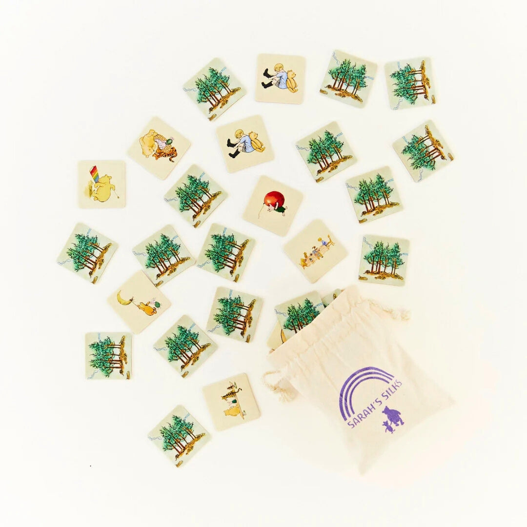 Sarah's Silks Memory Game - Winnie the Pooh, Australia