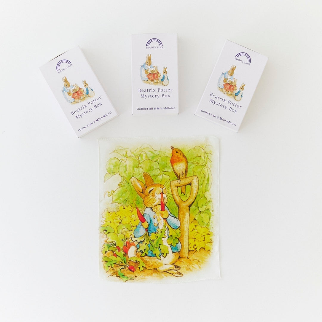 Sarah's Silks Mini Mini Playsilk Mystery Box - Beatrix Potter, Australia