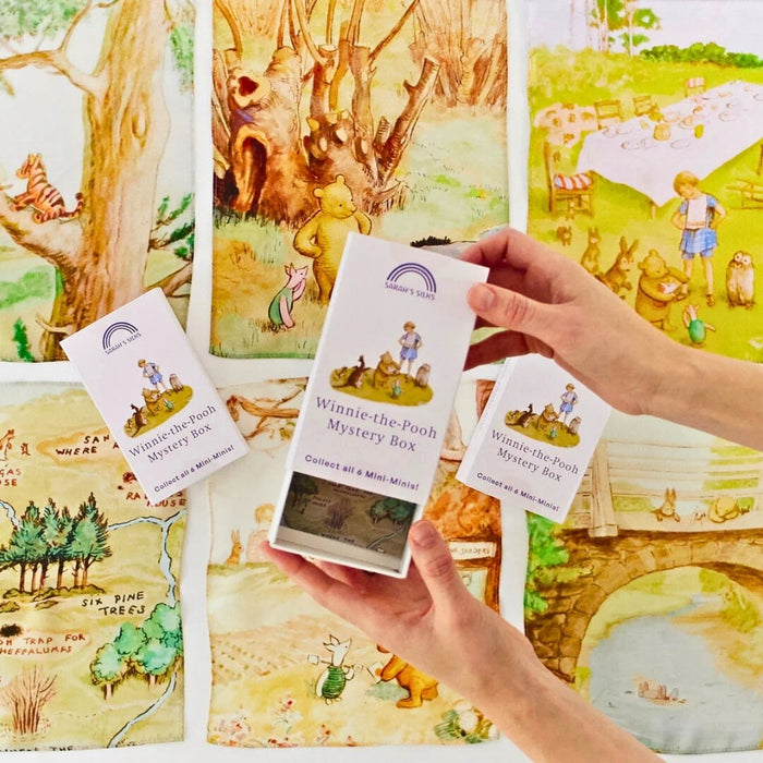 Sarah's Silks Mini Mini Playsilk - Winnie-the-Pooh Mystery Box, Australia