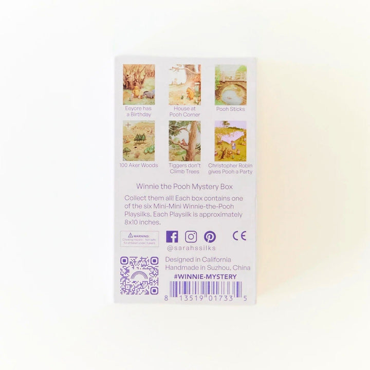 Sarah's Silks Mini Mini Playsilk - Winnie-the-Pooh Mystery Box, Australia