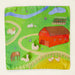 SS-502402 Sarah's Silks Mini Playsilk - On the Farm Playmap