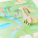 SS-502335 Sarah's Silks Mini Playsilk - Safari Playmap