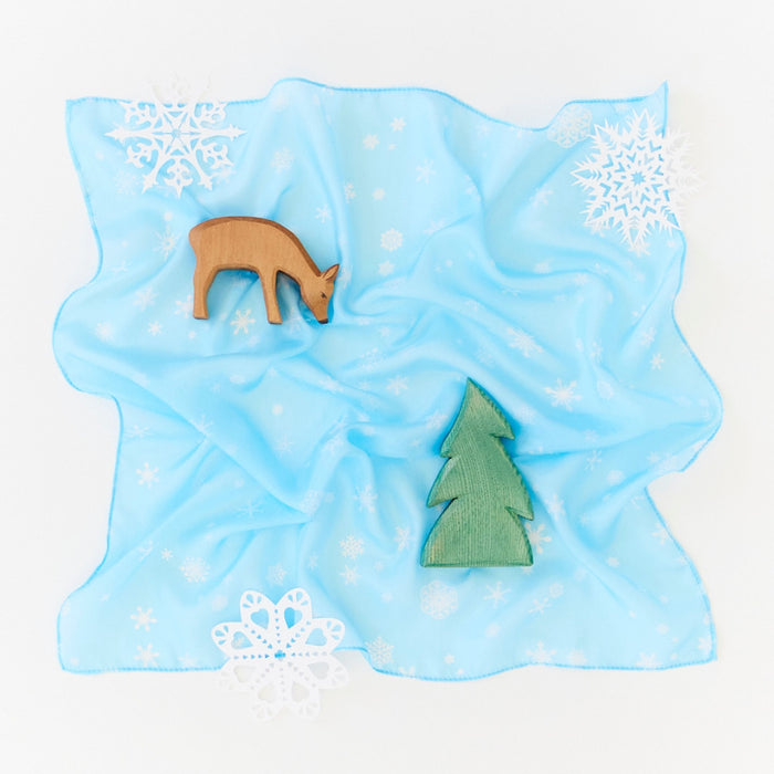 Sarah's Silks Mini Playsilk - Snow