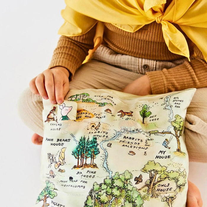 Sarah's Silks Pillow - Winnie-the-Pooh, Australia