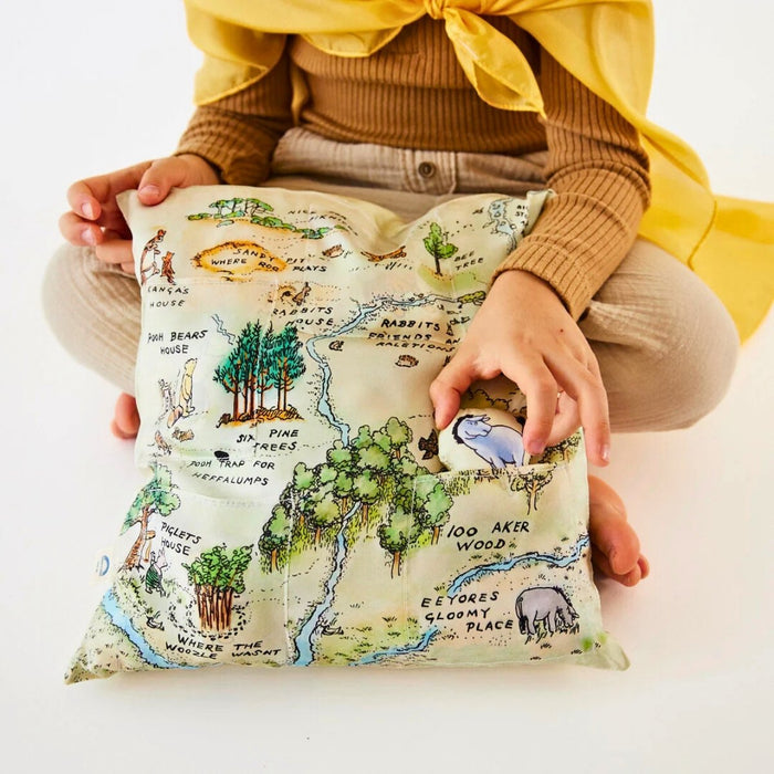 Sarah's Silks Pillow - Winnie-the-Pooh, Australia