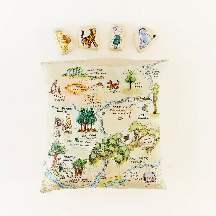 Sarah's Silks Pillow - Winnie-the-Pooh, Australia