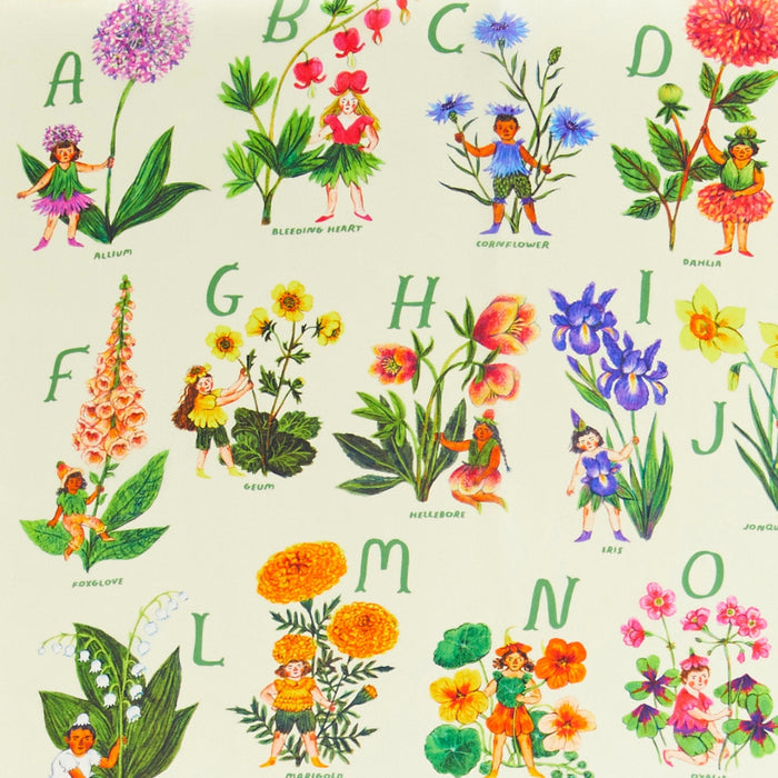 Sarah's Silks Playsilk - Seek & Find Fairy ABC