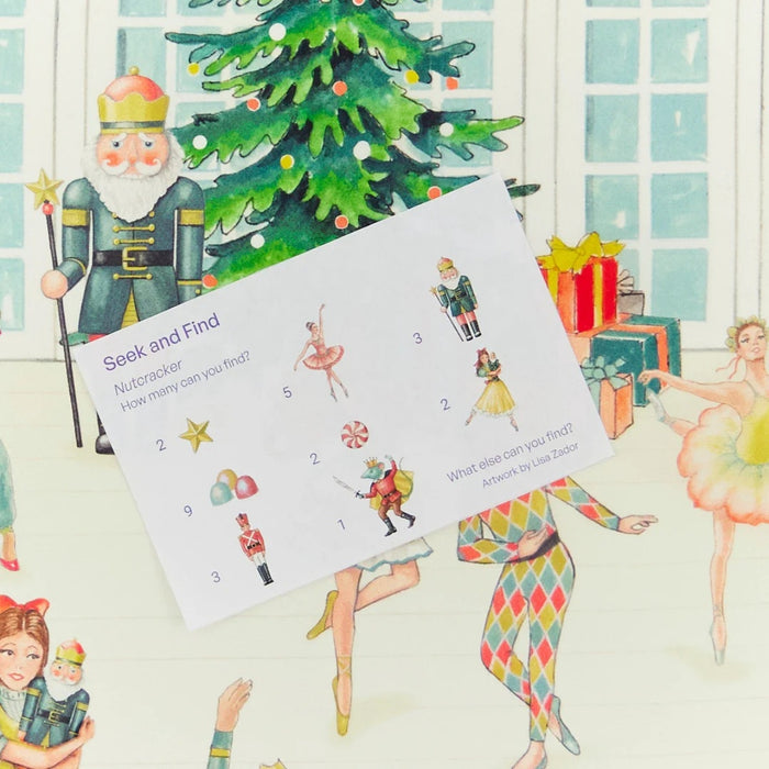 Sarah's Silks Playsilk - Seek & Find Nutcracker