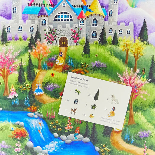 SS-PRINCESSSEEK Sarah's Silks Playsilk - Seek & Find Princess