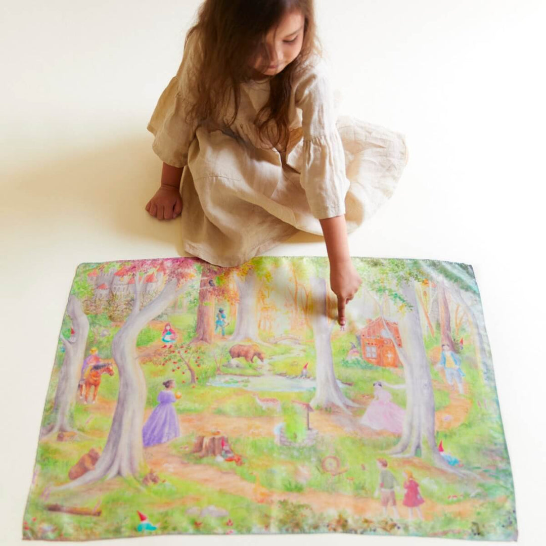 SS-502346 Sarah's Silks Playsilk - Storytelling Fairy Tale