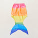 SS-3168 Sarah's Silks Mermaid Tail Large Rainbow