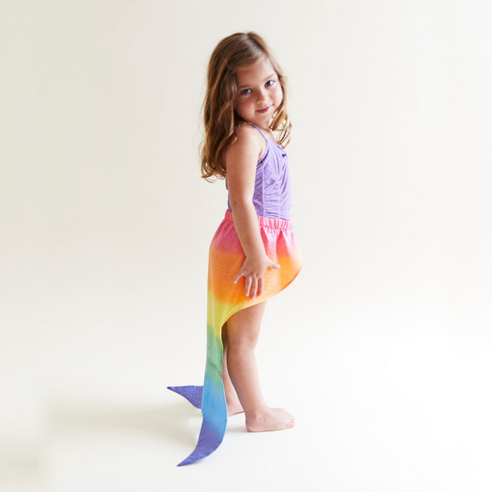 SS-3167 Sarah's Silks Small Mermaid Tail Rainbow
