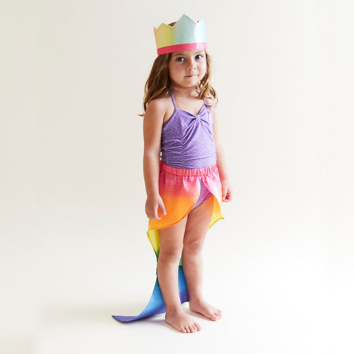 SS-3167 Sarah's Silks Small Mermaid Tail Rainbow