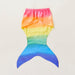 SS-3167 Sarah's Silks Small Mermaid Tail Rainbow